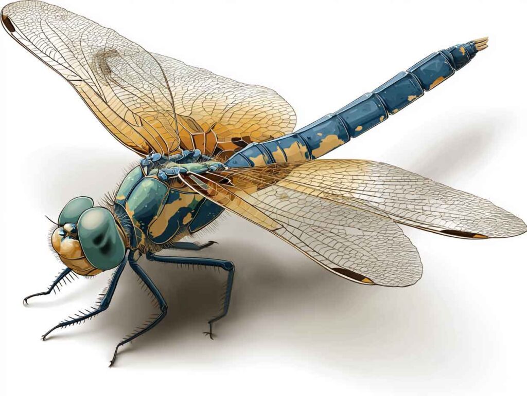 ai illustration of a globe skimmer