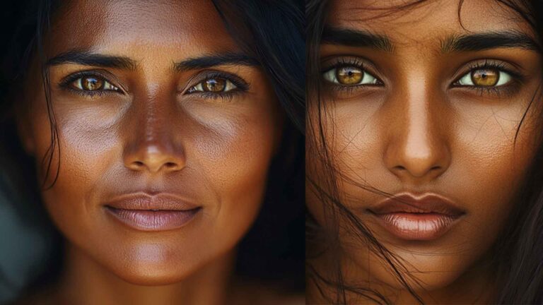 AI generated illustration of Maldivian women