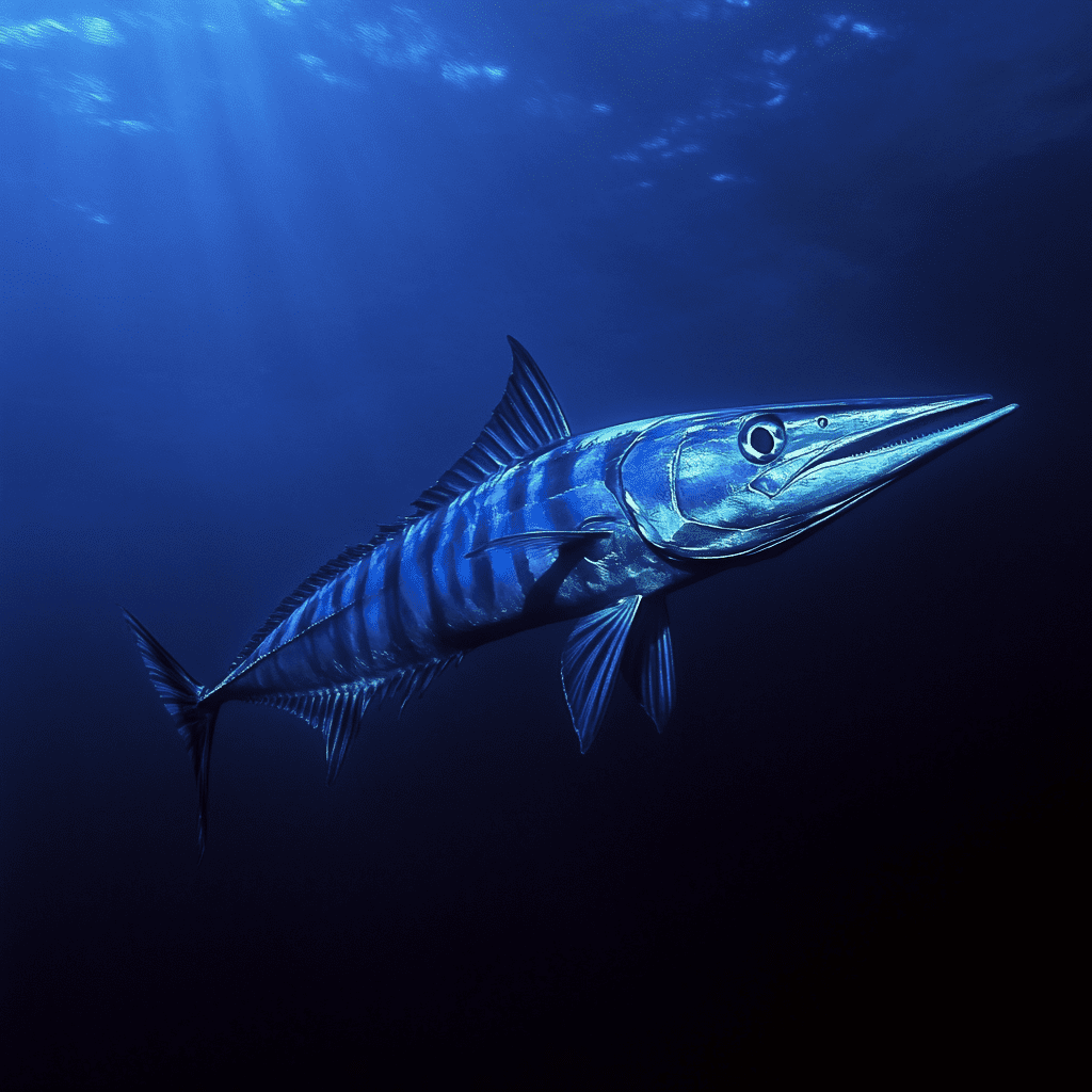 AI illustration of a Wahoo fish