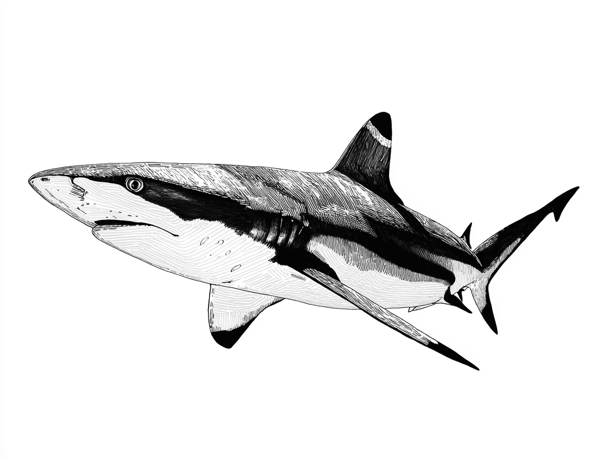 Blacktip reef shark